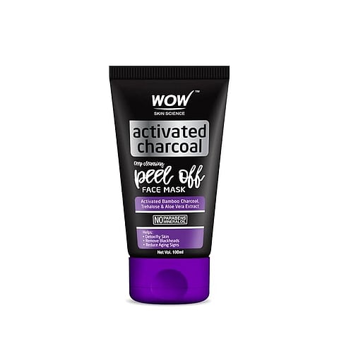 Wow Skin Science Activated Charcoal Peel-Off Mask